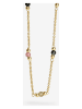 Ania Kruk Pozłacany naszyjnik z elementami ozdobnymi - dł. 38 cm