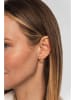 Ania Kruk Pozłacane kolczyki-wkrętki z kwarcem