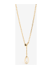 Ania Kruk Pozłacany naszyjnik z zawieszką - dł. 45 cm