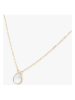 Ania Kruk Złoty naszyjnik z zawieszką - dł. 42 cm