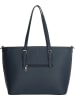 Charm Shopper bag w kolorze granatowym - 41 x 27 x 14 cm