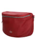 Charm Gürteltasche "New York" in Rot - (B)18,5 x (H)13,5 x (T)11,5 cm
