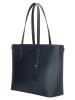 Charm Shopper "Birmingham" in Dunkelblau - (B)47 x (H)32,5 x (T)14,5 cm