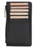 Charm Geldbörse "Birmingham" in Schwarz - (B)13,5 x (H)7,5 x (T)0,5 cm