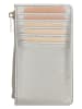 Charm Geldbörse "Birmingham" in Silber - (B)13,5 x (H)7,5 x (T)0,5 cm