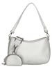 Charm Schultertasche "New York" in Silber - (B)27 x (H)18 x (T)7 cm