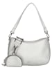 Charm Schultertasche "New York" in Silber - (B)27 x (H)18 x (T)7 cm