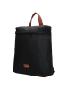Charm Rucksack "Buckingham" in Schwarz - (B)26,5 x (H)29 x (T)7,5 cm