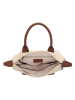 Charm Henkeltasche "Buckingham Palace" in Beige - (B)30 x (H)20 x (T)11 cm