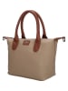 Charm Henkeltasche "Buckingham Palace" in Beige - (B)30 x (H)20 x (T)11 cm