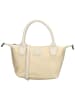 Charm Henkeltasche "Buckingham Mono" in Beige - (L)18 x (H)13 x (T)9 cm