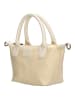 Charm Henkeltasche "Buckingham Mono" in Beige - (L)18 x (H)13 x (T)9 cm
