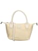 Charm Henkeltasche "Buckingham Mono" in Beige - (L)18 x (H)13 x (T)9 cm