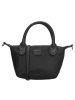 Charm Henkeltasche "Buckingham Mono" in Schwarz - (L)18 x (H)13 x (T)9 cm