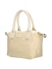 Charm Henkeltasche "Buckingham Mono" in Beige - (L)30 x (H)20 x (T)11 cm
