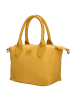 Charm Henkeltasche "Buckingham Mono" in Senf - (L)30 x (H)20 x (T)11 cm