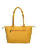 Charm Shopper "Buckingham Mono" in Senf - (L)42 x (H)25 x (T)15 cm