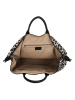 Charm Weekender in Creme/ Schwarz - (B)65 x (H)36 x (T)20 cm