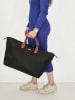 Charm Reisetasche "Buckingham" in Schwarz - (B)65 x (H)36 x (T)20 cm