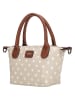 Charm Henkeltasche "Buckingham" in Beige - (B)20 x (H)13 x (T)9 cm
