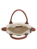 Charm Handtas "Buckingham" beige - (B)20 x (H)13 x (D)9 cm