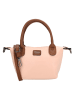 Charm Henkeltasche "Buckingham" in Rosa - (B)20 x (H)13 x (T)9 cm