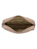 Charm Leder-Umhängetasche in Beige - (B)22 x (H)16 x (T)6 cm