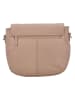 Charm Leder-Umhängetasche in Beige - (B)25 x (H)22 x (T)9 cm