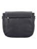Charm Leder-Umhängetasche in Dunkelblau - (B)25 x (H)22 x (T)9 cm