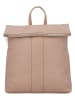 Charm Leder-Rucksack in Beige - (B)28 x (H)31 x (T)12 cm