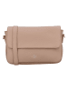 Charm Leder-Umhängetasche in Beige - (B)23 x (H)16 x (T)5 cm