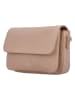 Charm Leder-Umhängetasche in Beige - (B)23 x (H)16 x (T)5 cm