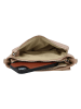 Charm Leder-Umhängetasche in Beige - (B)23 x (H)16 x (T)5 cm