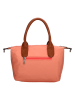 Charm Henkeltasche "Buckingham" in Orange - (B)30 x (H)20 x (T)11 cm