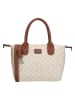 Charm Henkeltasche "Buckingham" in Beige - (B)30 x (H)20 x (T)11 cm