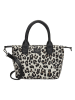 Charm Henkeltasche in Creme/ Schwarz - (B)30 x (H)20 x (T)11 cm