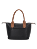 Charm Henkeltasche "Buckingham" in Schwarz - (B)30 x (H)20 x (T)11 cm