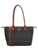 Charm Shopper "Buckingham" in Schwarz - (B)42 x (H)25 x (T)15 cm