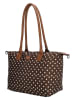 Charm Shopper "Buckingham" in Braun - (B)42 x (H)25 x (T)15 cm