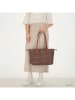 Charm Shopper "Buckingham" in Braun - (B)42 x (H)25 x (T)15 cm