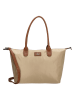 Charm Shopper "Buckingham" in Beige - (B)42 x (H)25 x (T)15 cm