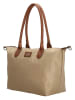 Charm Shopper "Buckingham" in Beige - (B)42 x (H)25 x (T)15 cm