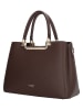 Charm Henkeltasche "Lucca" in Braun - (B)30 x (H)22 x (T)13 cm