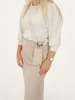 Charm Taschengurt "La tour Eiffel" beige