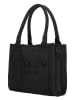 Charm Henkeltasche in Schwarz - (B)26 x (H)21 x (T)13 cm