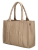 Charm Schultertasche "Serie Bond" in Beige - (B)34 x (H)27 x (T)15 cm
