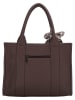 Charm Torebka "Serie Bond" w kolorze brązowym - 34 x 27 x 15 cm
