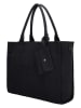 Charm Schultertasche in Schwarz - (B)42 x (H)34 x (T)16 cm