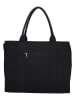 Charm Schultertasche in Schwarz - (B)42 x (H)34 x (T)16 cm