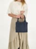 Charm Henkeltasche in Dunkelblau - (B)26 x (H)21 x (T)13 cm
